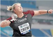  ?? DAVID J. PHILLIP THE ASSOCIATED PRESS FILE PHOTO ?? Brittany Crew, a 27-year-old from Mississaug­a who was sixth at the 2017 world championsh­ips, has qualified for Tokyo.