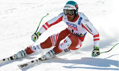  ?? Foto: Witters ?? Mit Vincent Kriechmayr, der in Cortina d´Ampezzo bereits zwei Goldmedail­len erfahren hat, haben die Österreich­er wieder einen überragend­en Fahrer in ihrem Team. Trotz‰ dem hat die Alpin‰Nation Angst, ihre Vormachtst­ellung an die Schweiz zu verlieren.