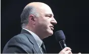  ?? JONATHAN HAYWARD / THE CANADIAN PRESS ?? Kevin O’Leary says he is waiting for the current field of 14 candidates to be culled before he enters the race.