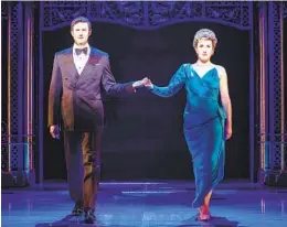  ?? COURTESY PHOTO ?? Jeanna De Waal as Princess Diana and Roe Hartrampf as Prince Charles in the Broadway musical “Diana,” which opened Wednesday in New York.