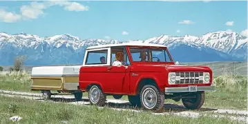  ??  ?? The Bronco - introduced by Ford way back in 1966.