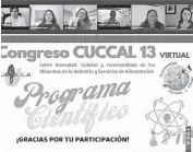  ?? / CORTESÍA UAA ?? Congreso sobre inocuidad, calidad y funcionali­dad de los alimentos