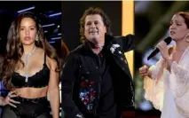  ?? F.E. ?? Rosalía, Carlos Vives y Natalia, los grandes de la gala.