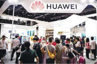  ??  ?? Huawei dominated smartphone sales in China, taking a 38.5% share of the market in 2019. – AFPPIX