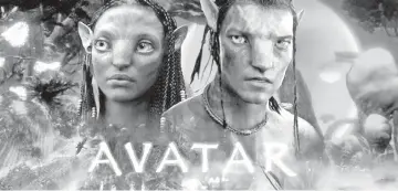  ??  ?? Cameron’s ‘Avatar’ is the standard for global blockbuste­rs for the way it dominated theatres at the end of 2009 and the early parts of 2010.