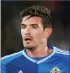  ??  ?? NO MOVE: Kyle Lafferty