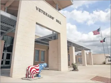  ??  ?? Hutto school district officials say they now can afford the $900,000 or so a year it costs to operate Veterans’ Hill Elementary School. A survey of mostly parents and staff showed support for the move.