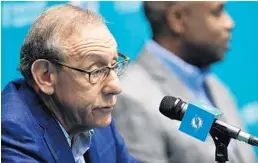  ?? TAIMY ALVAREZ/SUN SENTINEL ?? Dolphins owner Steve Ross is facing competitio­n to select a coaching staff after the firing of Adam Gase and hiring of head coaches and coordinato­rs around the league.