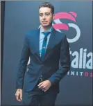  ?? FOTO: EFE ?? Fabio Aru en la presentaci­ón del Giro