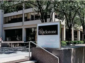  ?? ?? Sede de Blackstone en Manhattan.