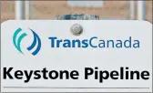  ?? JEFF MCINTOSH/THE CANADIAN PRESS 2015 ?? The Trump administra­tion did not indicate whether it would appeal Thursday’s ruling on the pipeline project.