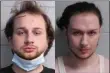  ??  ?? Suspects Joseph Macri (left) and Zachary Millson (right), ages 21 and 22, arrested Feb. 26 regarding an armed robbery and shots fired incident that occurred in Oneida on Wednesday, February 24, according to police.