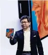  ??  ?? GET ONE: Richard Yu presenting the Huawei Mate Xs foldable smartphone during a ‘virtual’ Press conference in Dubai.