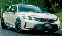  ?? ?? This is the new Civic Type R and it looks fantastic.