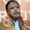  ??  ?? SWITICHING SIDES: The BJP hopes Mamata’s ex-aide Mukul Roy could garner more votes