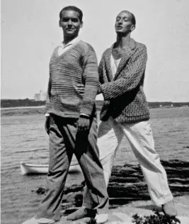  ??  ?? Federico García Lorca and Salvador Dalí, Cadaqués, Spain, date unknown
