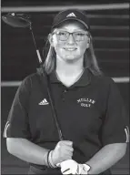  ?? Megan Anderson Photograph­y ?? The 2020 Mullen Girls Golf Team: Corynn Corbin.