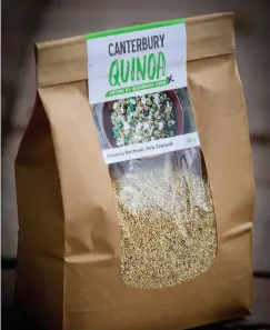  ??  ?? ABOVE / Quinoa can easily be used in every meal as a great substitute for rice, pasta or couscous.