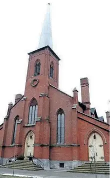  ?? EXAMINER FILE PHOTO ?? St. Paul's Presbyteri­an Church in Peterborou­gh.