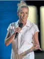  ??  ?? Chelsea Handler in her new comedy special. HBO Max