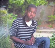  ??  ?? Darlis Nkolomi was fatally shot at age 17 last April in the Rogers Park area of Chicago.