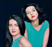  ?? (DR) ?? Gvantsa et Khatia Buniatishv­ili donneront un récital de piano à quatre-mains à Biot le vendredi 27 mai.