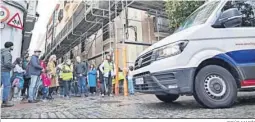  ?? JESÚS MARÍN ?? Una de las protestas de la Plataforma, en Veedor con San Antonio.