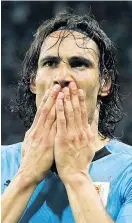 ?? Foto: APA/AFP/Andersen ?? „El Matador“Cavani wird Uruguay fehlen, wenn er fehlt.