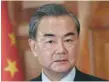  ??  ?? Chinese Foreign Minister Wang Yi
