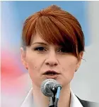  ??  ?? Maria Butina