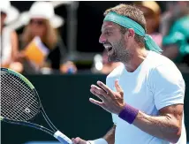  ?? PHOTOSPORT ?? Cameron, Norrie, left, will take on Tennys Sandgren, right, in the Auckland final today after winning their semifinals yesterday.