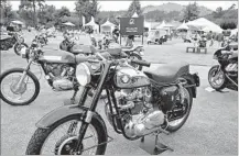  ??  ?? THE SHOW has become one of the West Coast’s premier motorcycle events and a must for American enthusiast­s.