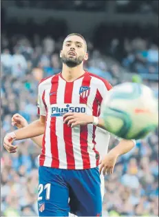  ?? FOTO: J. A. SIRVENT ?? Carrasco debutó esta temporada contra el Real Madrid