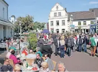  ??  ?? Wenn Kaldenkirc­hen zu seinem traditione­llen Frühlingsf­est einlädt, dann kommen die Besucher von nah und fern.