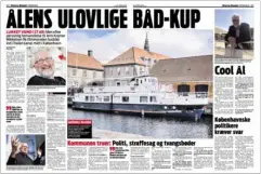  ??  ?? For to år siden afslørede Ekstra Bladet, hvordan Ålen på forunderli­g vis som den første i 27 år havde fået plads i den historiske kanal.