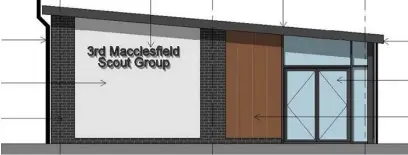  ??  ?? An artist’s impression of the new Scout hut