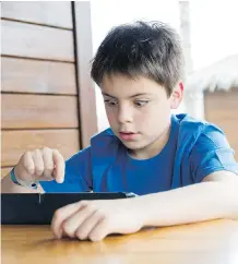  ?? GETTY/ ISTOCK ?? Parents should consider speaking to children as early as third grade about the internet and its potential perils, advises one expert, since even young kids can access inappropri­ate content online.