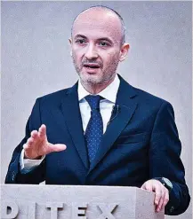  ?? ?? Óscar García Maceiras, consejero delegado de Inditex.