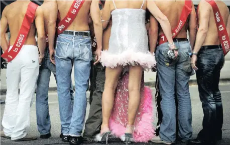  ?? MYKEL NICOLAOU ?? GAY Pride Parade revellers gather in London’s Hyde Park. Organisers believe the event, which draws at least 60 000 people, is the biggest European gay, lesbian, bisexual and transgende­r festival. | Reuters African News Agency (ANA)