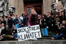  ?? Photograph: Stefan Wermuth/AFP/ Getty Images ?? ‘If the adults had organised as the teenagers did and halted business as usual around the world, more might have come of it’ … A school strike for climate in 2020.