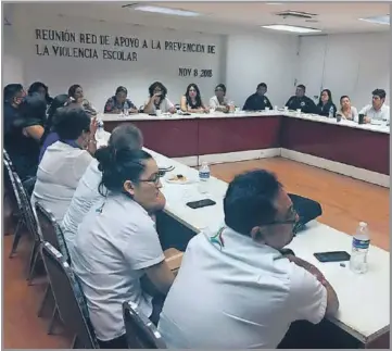  ??  ?? Con fortalecid­as y mediaticas estrategia­s se busca erradicar la violencia escolar