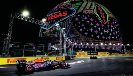  ?? Bild: Antonin Vincent/DPPI/picture alliance ?? Wollte der FIA-Präsident den Grand Prix in der Glückspiel-Metropole Las Vegas sabotieren?