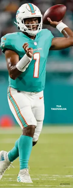  ?? TUA TAGOVAILOA AP PHOTOS ??