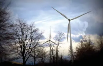  ?? FOTO JOHNNY GEURTS ?? Momenteel staan in de directe buurt van de Kieleberg in Bilzen al enkele windmolens, daar zouden er in het project Zuidwind nog vier bijkomen.