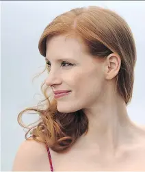  ??  ?? Actress Jessica Chastain was interviewe­d by Postmedia movie critic Chris Knight in a car during TIFF seven years ago. “We’ll always have that limo!”