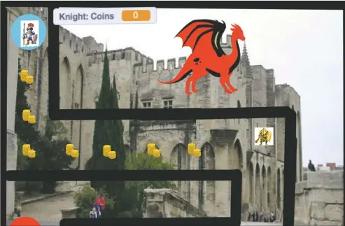  ?? COURTESY IMAGE ?? 4th-grade student Dante Lopez created this maze game using the Scratch coding program from MIT. The program is led by Northern New Mexico College professor Steve Cox, in partnershi­p with the Embudo Valley Library.
