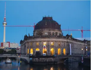  ?? (Alan Behr/TNS) ?? THE BODE MUSEUM on the Spree River is one of Berlin’s grand landmarks.