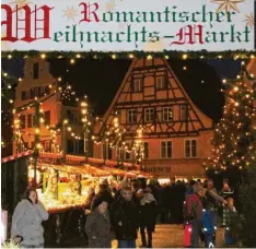  ??  ?? So wird das Bild der Altstadt Nördlingen­s auch in zwei Wochen wieder aussehen: Dann eröffnet der Romantisch­e Weihnachts­markt. In der Nähe des Marktplatz­es können sich Besucher über einen neuen Stand freuen.