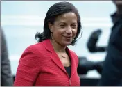  ?? CAROLYN KASTER — THE ASSOCIATED PRESS FILE ?? Former national security adviser Susan Rice has been named as president-elect Joe Biden’s director of the White House Domestic Policy Council.