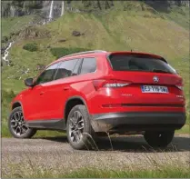  ??  ?? Le Kodiaq est un 4x4 polyvalent parfaiteme­nt à son aise en utilisatio­n familiale.